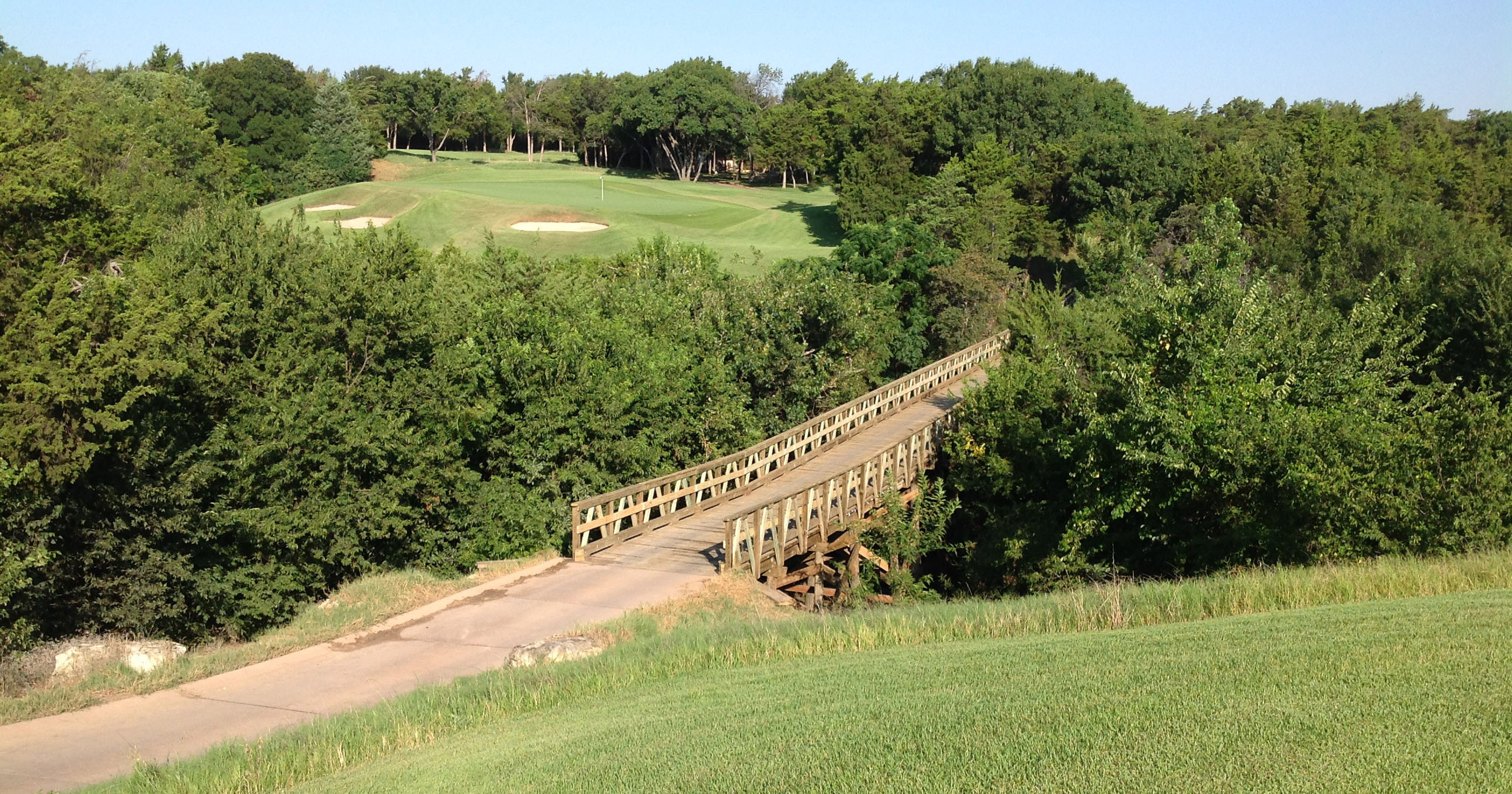 Golf Cart, Golf Course and Community Bridges