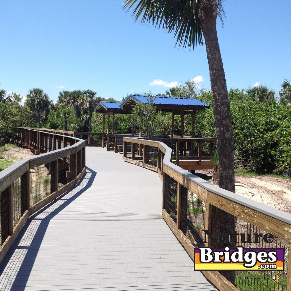 Summer boardwalk