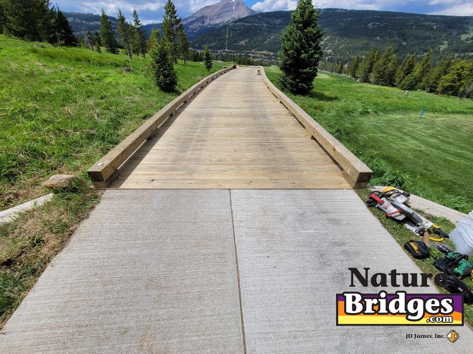 What It Takes to Build a Golf Cart Bridge