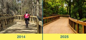 Lafayette Heritage Trail's multi-use trail
