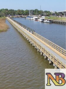 Pier conserving waterways